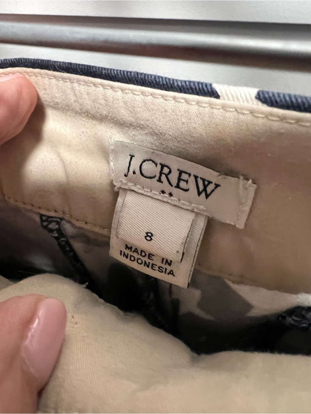 Women's Navy Star Print Shorts - Picture 5 of 8
